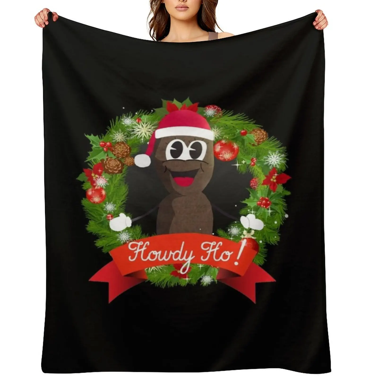 

South Park - Mr Hankey - Howdy Ho! Gift For Men and Women, Gift For Fans, Gift Christmas Day Throw Blanket halloween Blankets