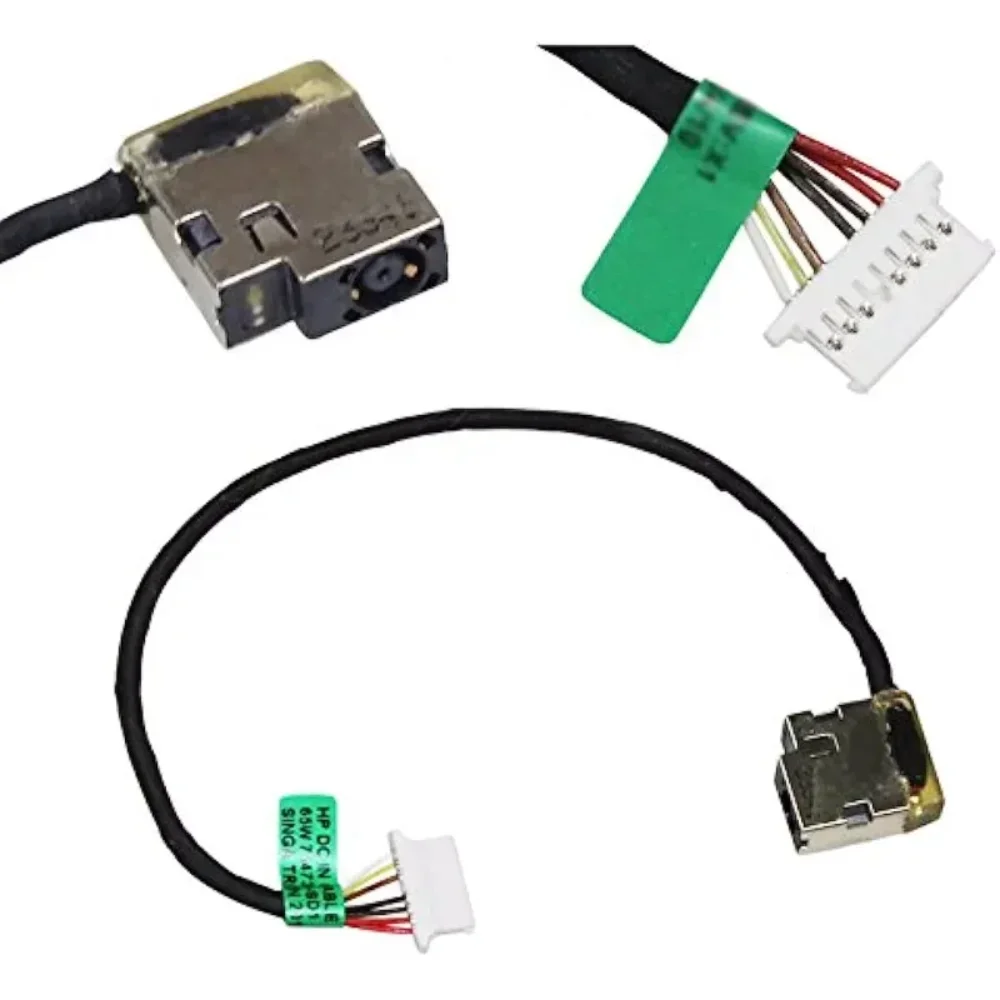 

For TPN-C139 15S-DY DU DW 250 255 256 G8 G9 Laptop DC Power Jack with Cable Socket Plug Port Replacement