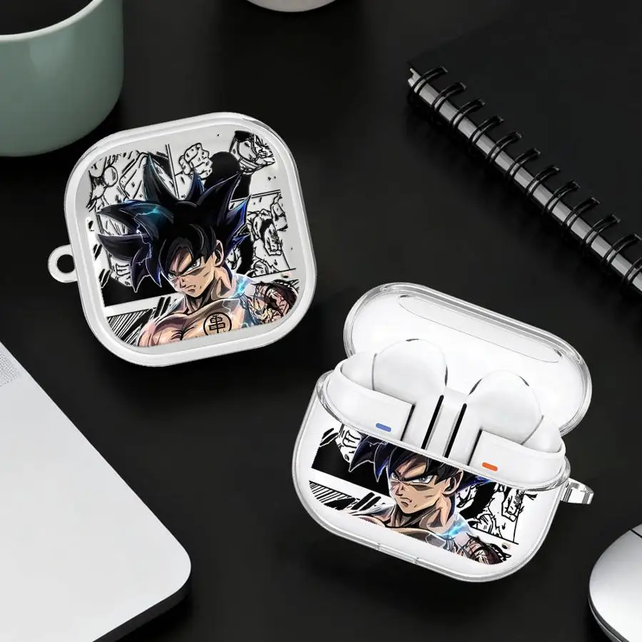 Hot Anime Dragonballs Case For Samsung Galaxy Buds 2 Live 2Pro 3Pro 3 FE 4Pro 4 Pro Earphone Cases Cover