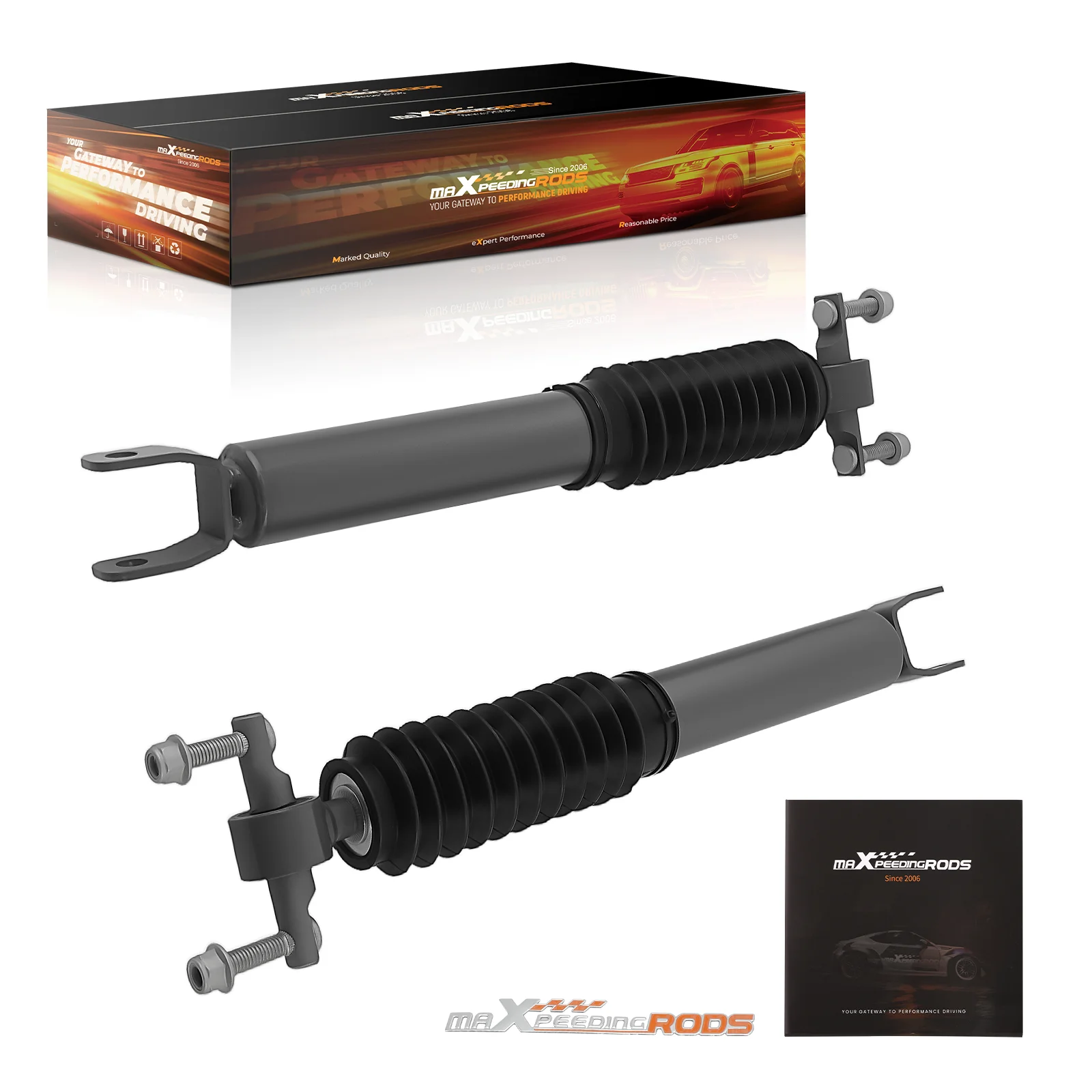 

MaXpeedingrods 0-3" Off Road Front Shocks for Chevy Silverado 3500 HD 4WD 2011-2025 Pair for Chevy Silverado 2500 HD 2WD