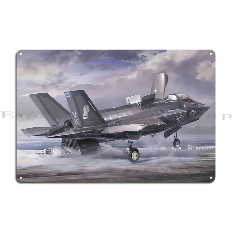 F35 Lightning Ii Metal Plaque Poster Party Garage Plaques Plaques Printing Cinema Tin Sign Poster
