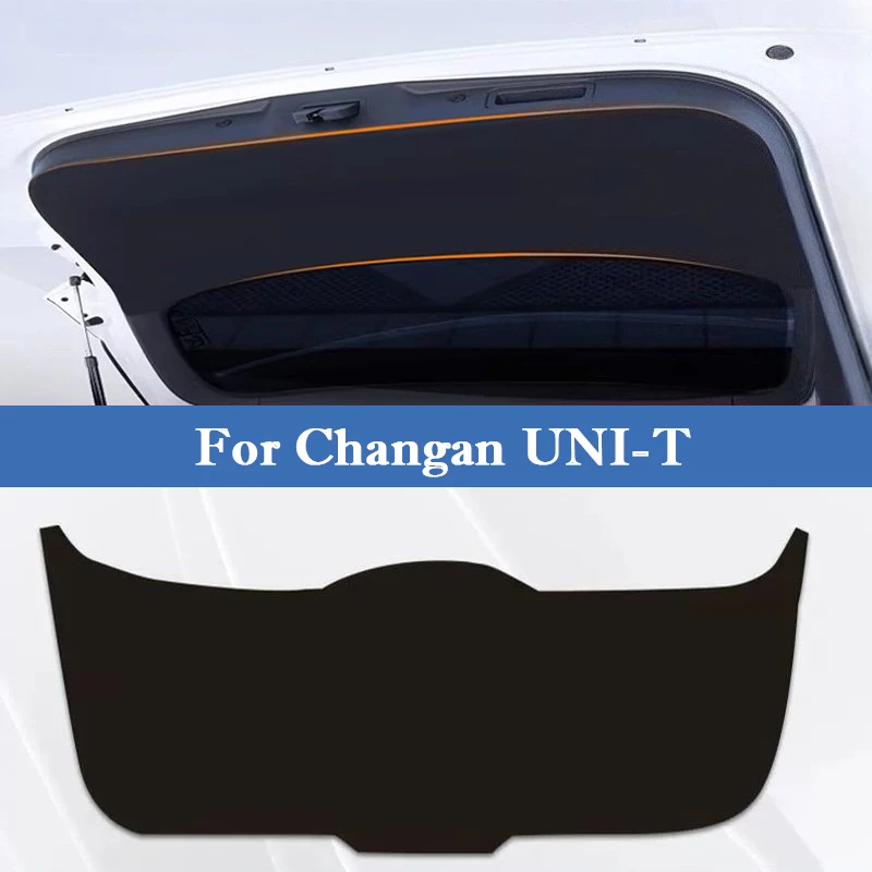 長安-uni-t-車のトランクドアアンチキックパッドテールゲートアンチスクラッチ保護ステッカーマットカーゴライナーインテリアアクセサリー