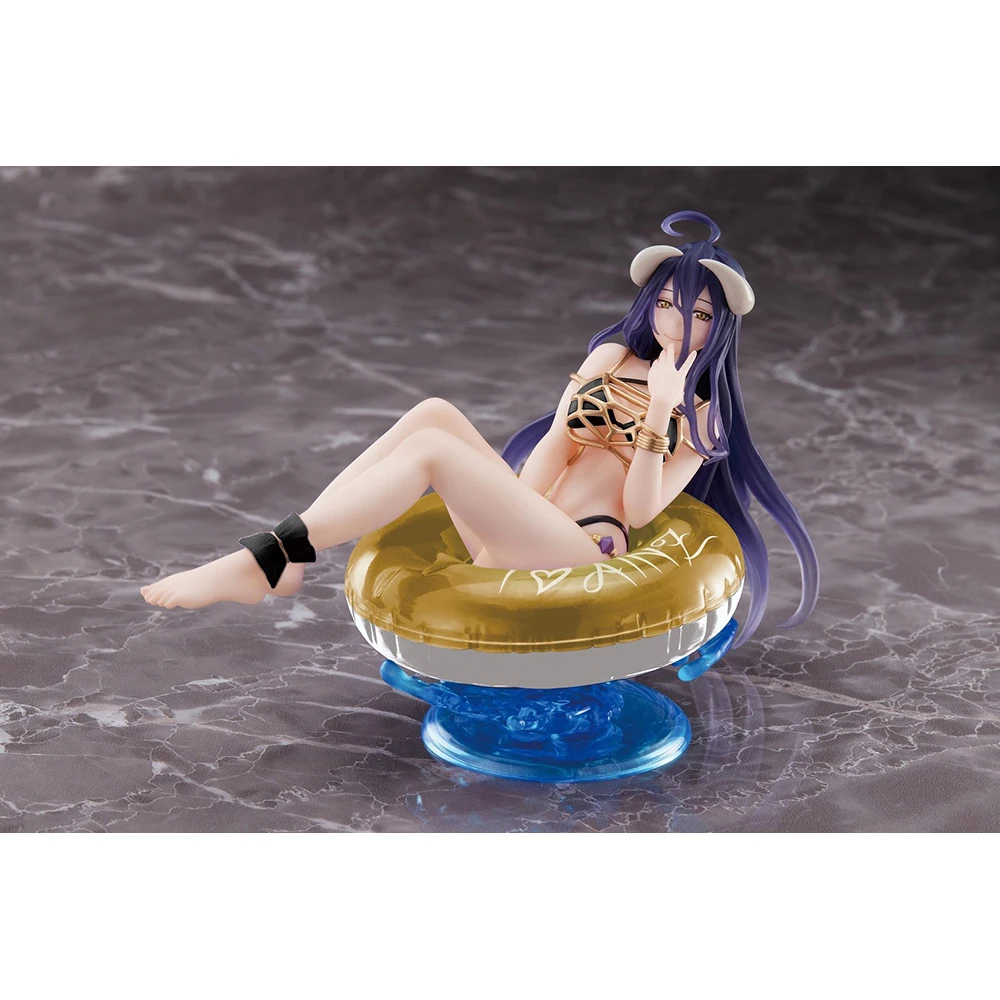 In Stock TAiTO Aqua Float Girls Overlord IV Albedo (Renewal Edition) 10 cm Nice Look Anime Action Figure Collectible Model Toys