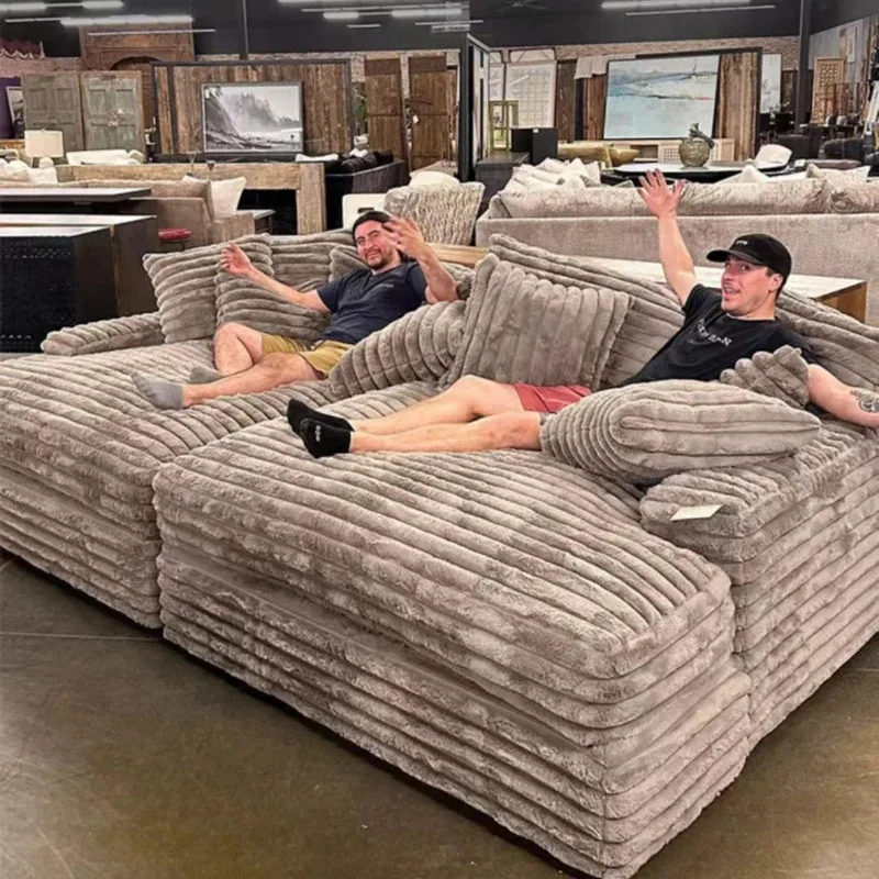 

Italian Minimalist Velvet Sofa Bed French Fabric Lazy Living Room Sofas Puffs Bedroom 2025 Divano Soggiorno Home Furniture