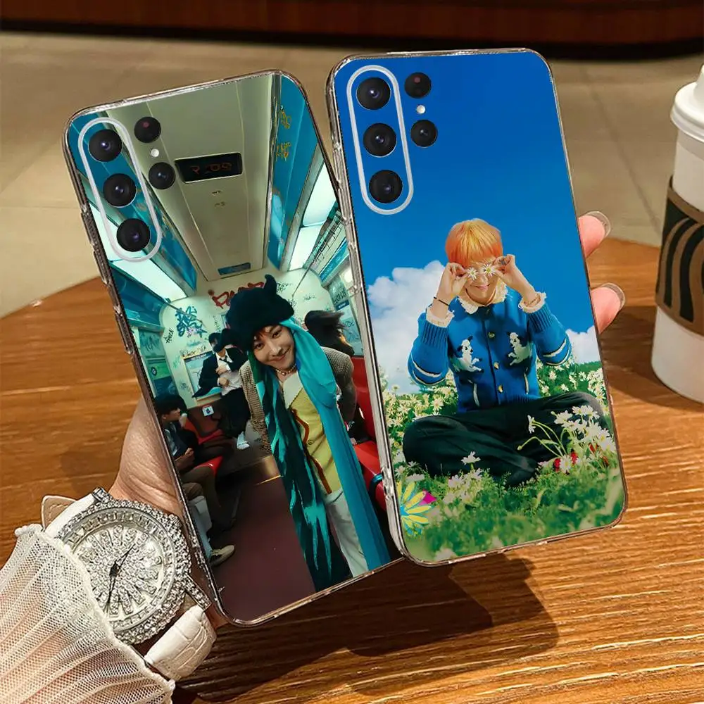 

Kpop GD G-Dragons Phone Case For Samsung S24,30,21,22,23,20 FE,lite,PIus,Ultra,5G,Note,9,10 Transparent Cover