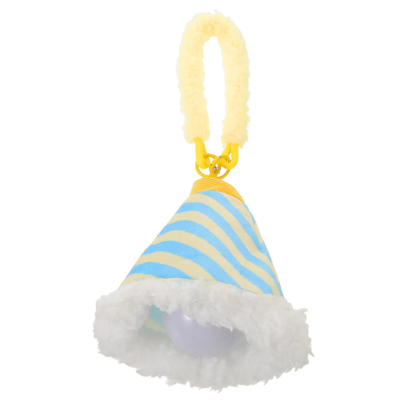 

Перезаряжаемая светодиодная подвесная лампа 9 Вт с 3 уровнями яркости, тканевым полосатым абажуром, прикроватный ночник в прибрежном стиле для детской, общежития, портативный