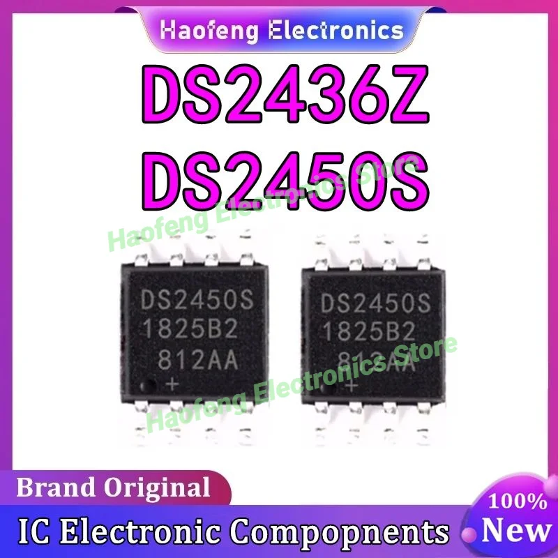 

5PCS DS2450S DS2450 DS2436Z DS2436 SOP-8 New Original in stock