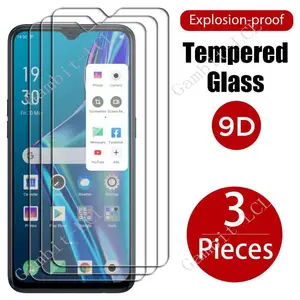 3 Buah Kaca Tempered untuk OPPO A3s A5 A7 AX5 AX7 F7 F9 R15 R17 Pro RX17 Neo A1k A11 A12 A31 A9 (2020) Film Penutup Pelindung Layar 8 penjualan terbaik penggantian layar oppo f9 - №