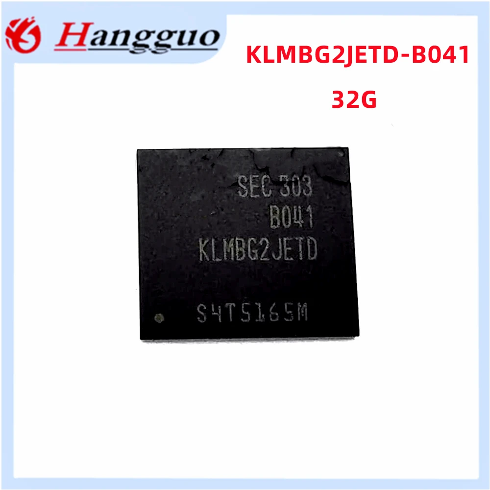 5PCS/lot original KLMAG1JETD-B041 16G KLMBG2JETD-B041 32G  KLMCG4JENB-B041 64G EMMC 5.1 version character library memory chip