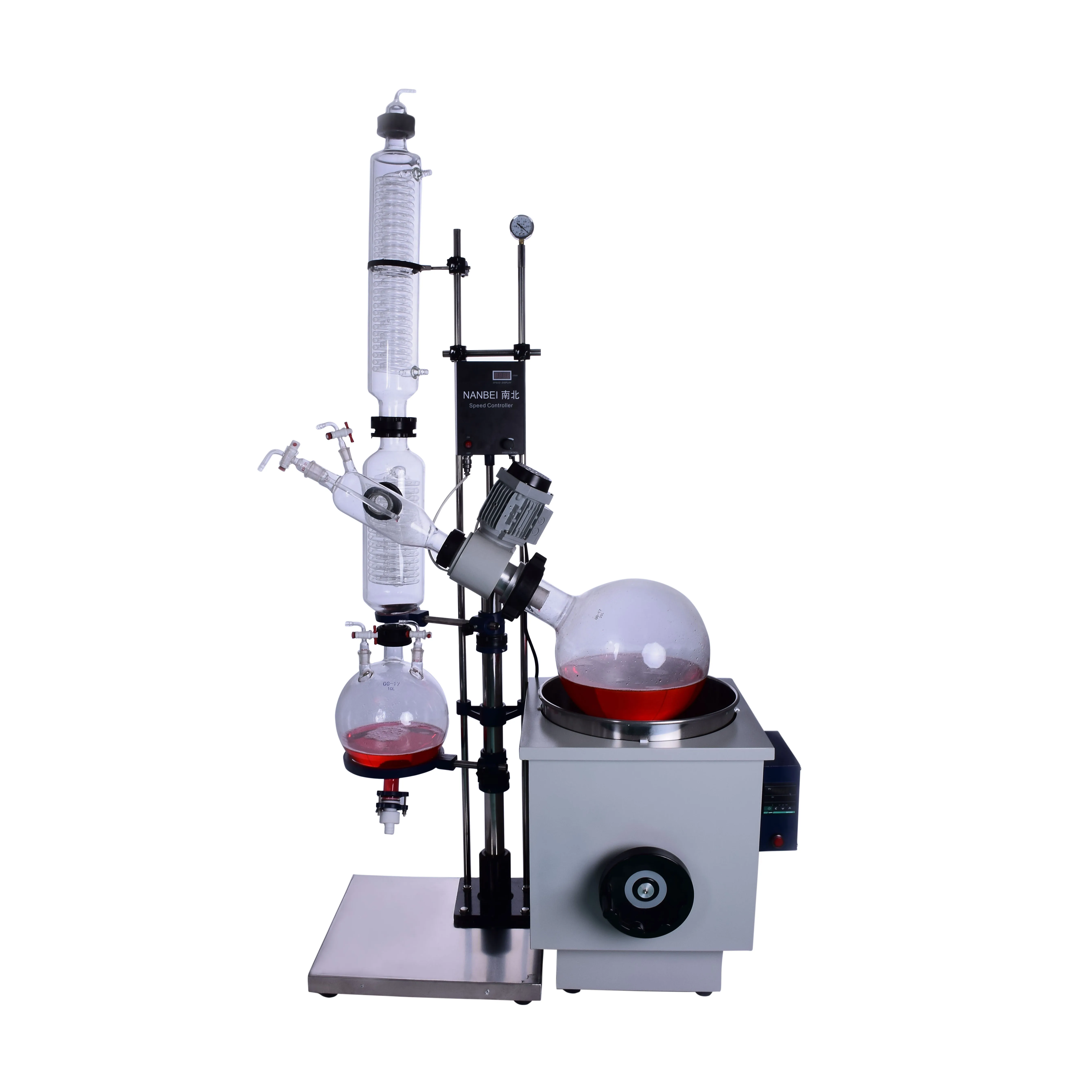 Good price large capacity laboratory 5l 20 l 50l essential oil extraction vacuum rotary evaporator with vacuum pump