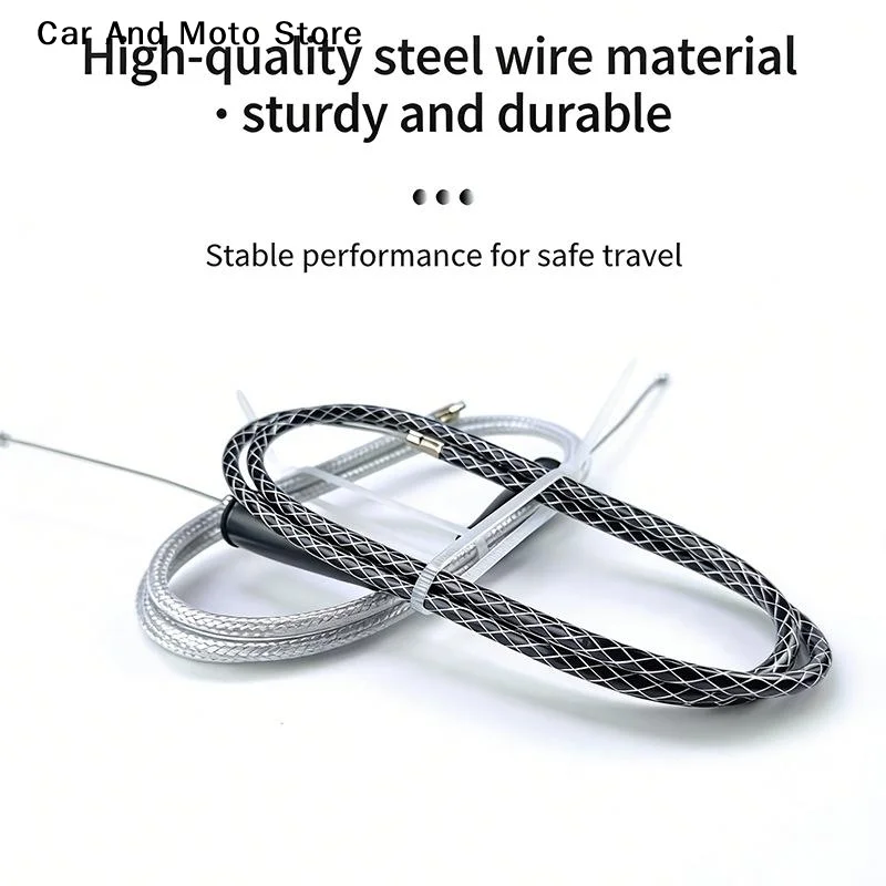 【CMO】1Pcs Universal Motorcycle Accelerator Straight Connection Throttle Cable 1200mm For Motorcycle ATV CQR CRF