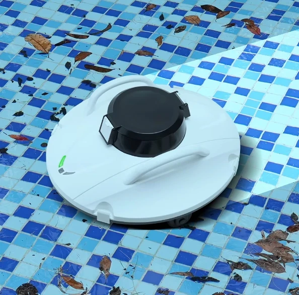 For Robotic Pool Cleaner Wireless Strong Piscina Cordless Automatic Swimming Pool Cleaner for Above Ground Inground Pool Long Ru