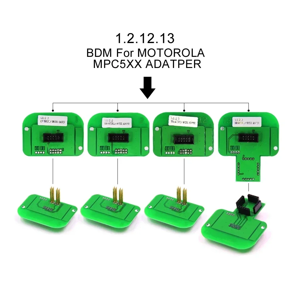 Juego completo de adaptadores BDM para piezas FGTECH, adaptadores de sonda BDM100, Marco 22 BDM, herramienta de sintonización de Chip de rampa ECU,