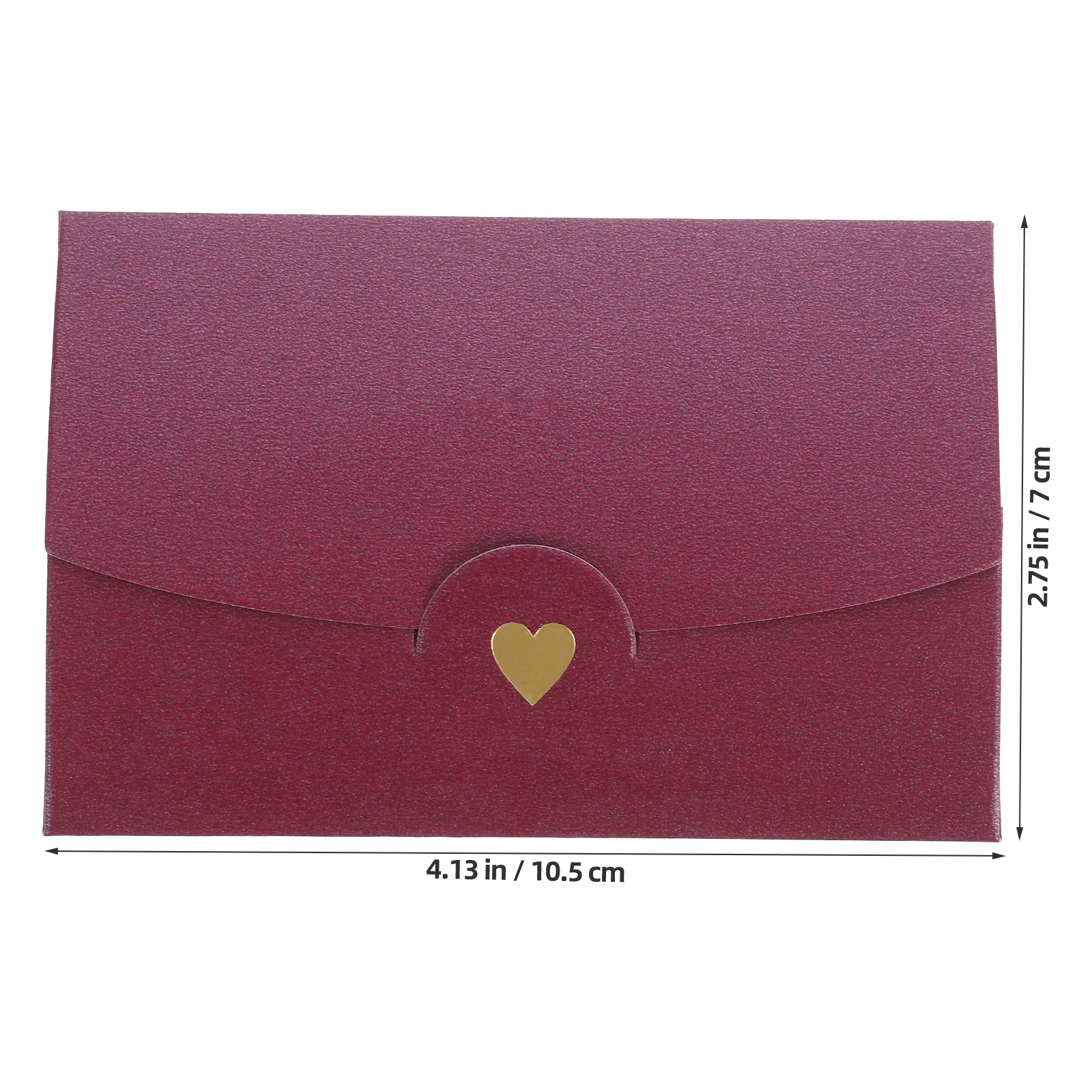 

20 Pcs Small Envelopes Colored Invitation Cards Pearl Paper Blank Compact Wedding