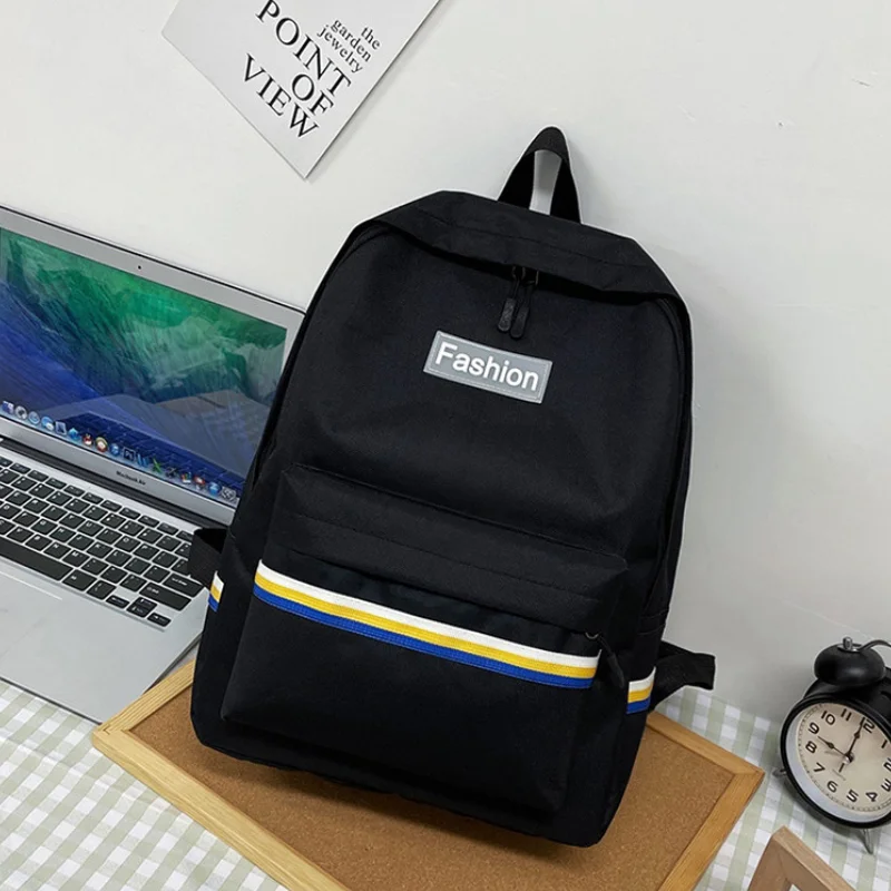 Waterproof Youth School Bag Nylon Canvas Versatile Backpack Fashion Girls Backpack Female Shoulder High School School