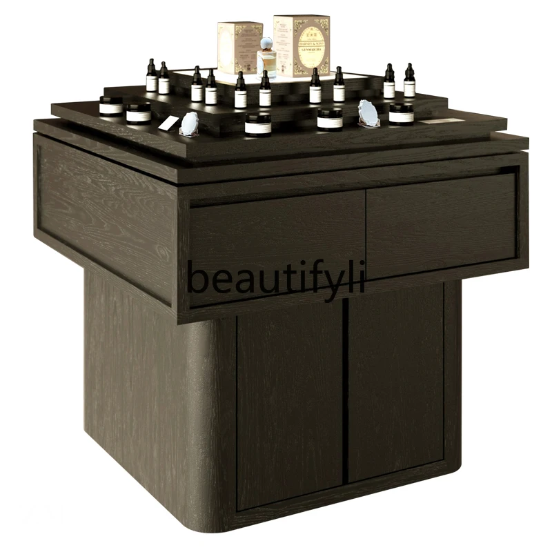 Wenxiangtai Essential Oil Aromatherapy Display Cabinet Beauty Salon Nakashimadai Product Display Cabinet