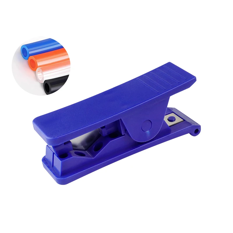 Ciseaux pneumatiques trois couleurs, petit matériau plastique, ciseaux à tubes PE, coupe-Tube de trachée PU, séparateur de tuyaux