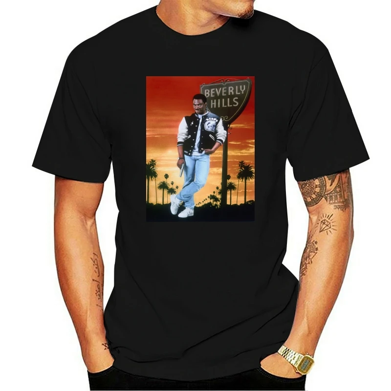 

Beverly Hills Cop Unisex Shirt Basic Novelty Tees Graphics Female Cotton Printed Hot Fashionable Comfy Shirt