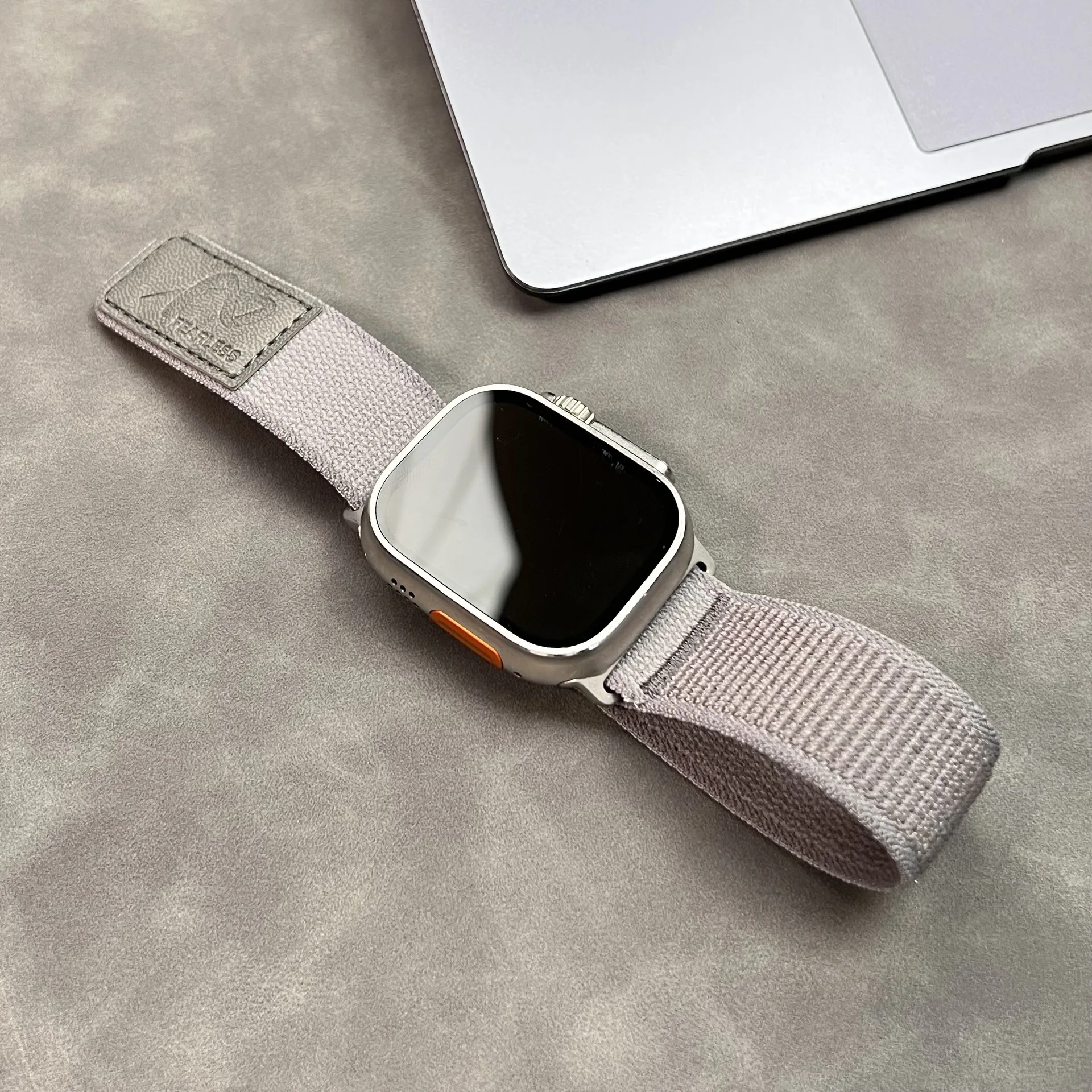 Trail Loop Nylonarmband für Apple Watch Ultra 3 2 49 mm/11 10 46 mm 42 mm Sportarmband iWatch 9 8 7 6 5 SE 3 45 mm 44 mm 41 mm 40 mm – Detail 14
