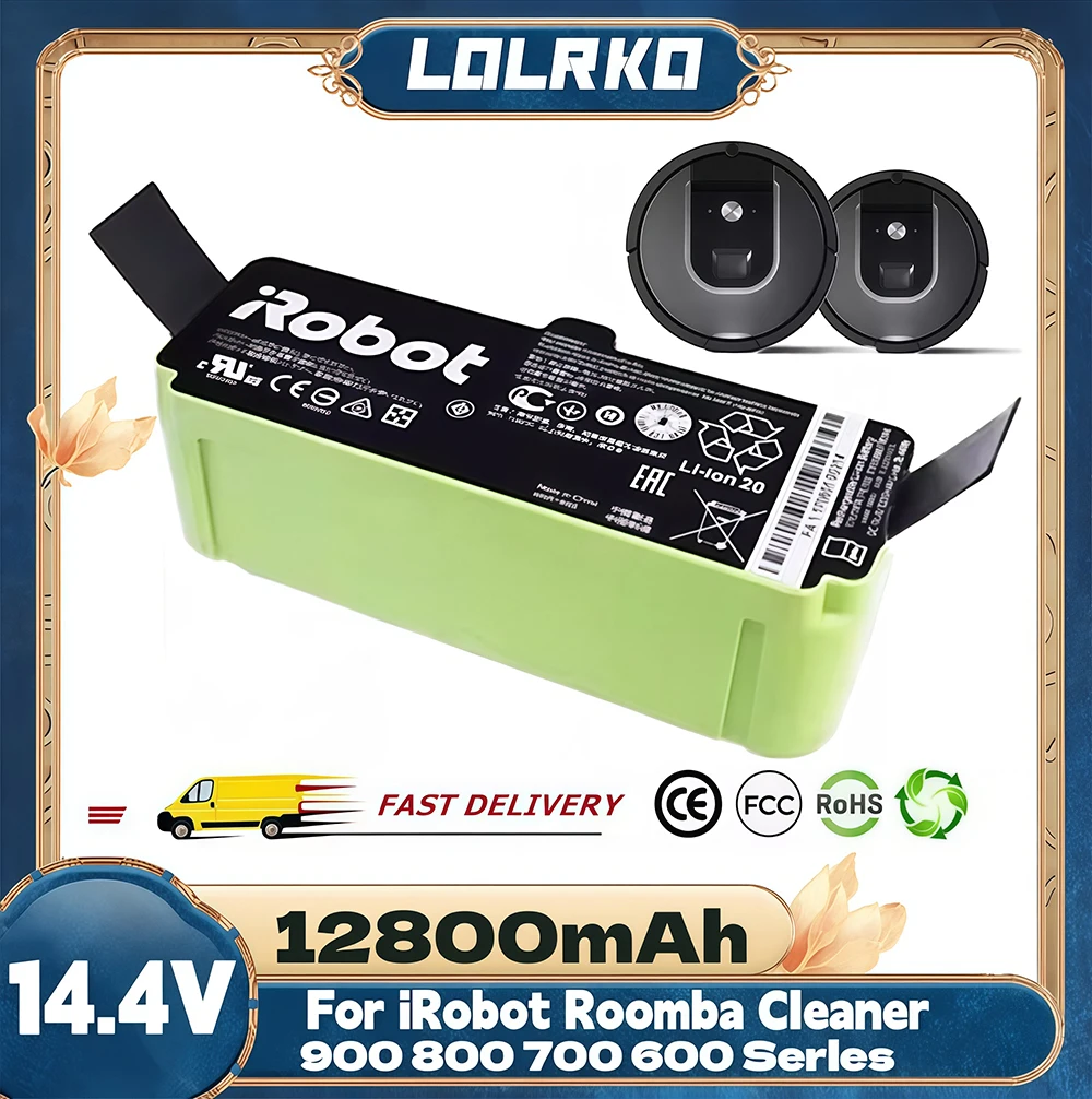 18650 Battery For iRobot Roomba Cleaner 900 800 700 600 Series 960 980 981 965 895 695 692 690 680 675 890 860