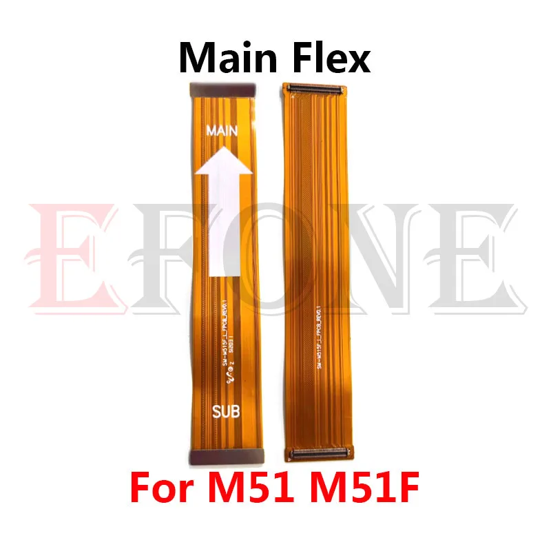 For Samsung Galaxy M31S M31 M31S M42 M32 M22 M21 M51 M52 M62 M53 5G M526 M536 Main board Conector USB Charge flex cable
