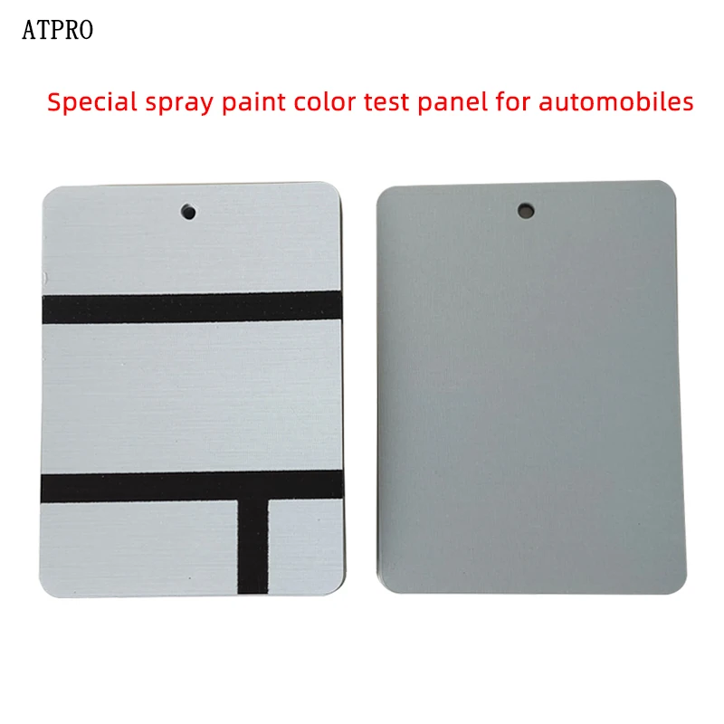 Car Special Paint Test Color Plate Palette Sample Paint Color Plate Iron Plate Test Spray Plate Painter