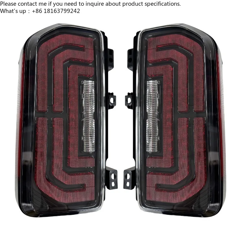 N2 2025 New Design LED Tail Light Kit for   Bronco 2021-2024 Clear Lens, Custom Fit, Easy Installation