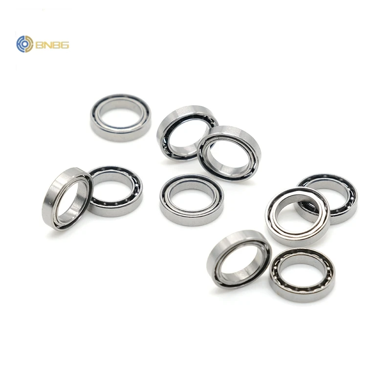 10pcs 7x11x2.5 SMR117 ABEC7 7x11x2.5mm Stainless steel bearings by RainDew