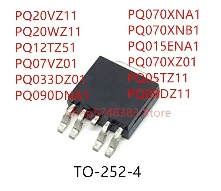 10PCS PQ20VZ11 PQ20WZ11 PQ12TZ51 PQ07VZ01 PQ033DZ01 PQ090DNA1 PQ070XNA1 PQ070XNB1 PQ015ENA1 PQ070XZ01 PQ05TZ11 PQ09DZ11 TO-252