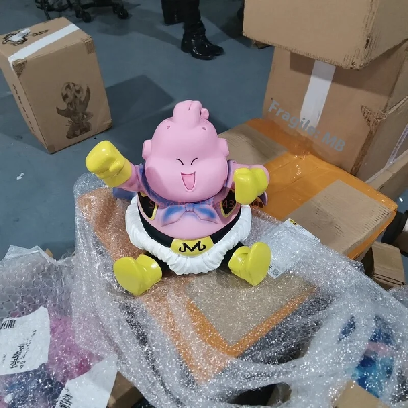 ฟิกเกอร์อนิเมะดราก้อนบอลใหม่ ขนาด 25 ซม. มาจินบู ของตกแต่งโต๊ะทำงาน โมเดลพีวีซี น่ารัก ของขวัญวันเกิดสำหรับเด็ก