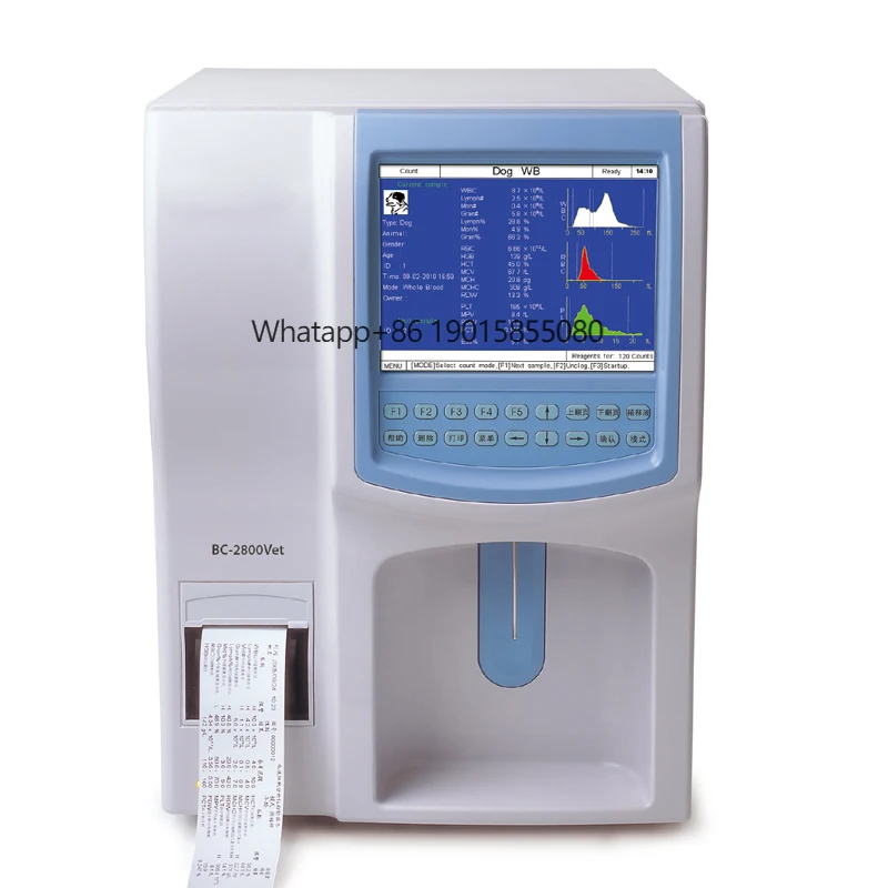 

Fully Automatic CBC Machine Veterinary Analyzer BC-2800 Vet