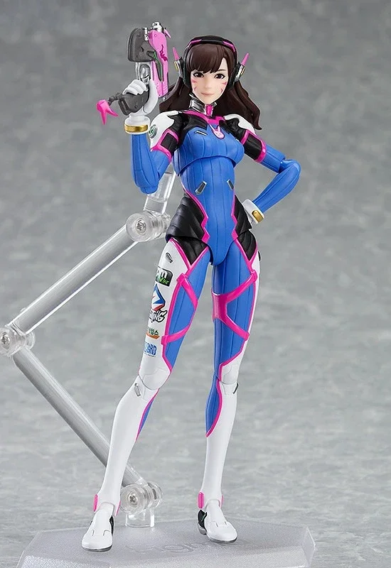 

Max Original Figma Series 《Overwatch: D.Va》Аниме Фигурка Сборная модель Коллекционные игрушки Украшения Подарки для детей