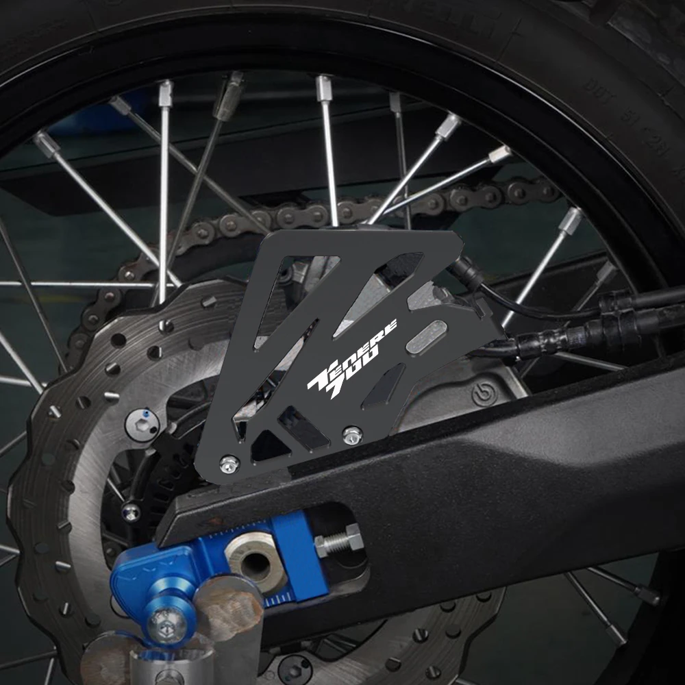 

Tenere700 Motorcycle Accessories Rear Caliper Guard Cover Protector For Yamaha Tenere 700 XTZ 700 T7 Rally World Raid 2019-2024