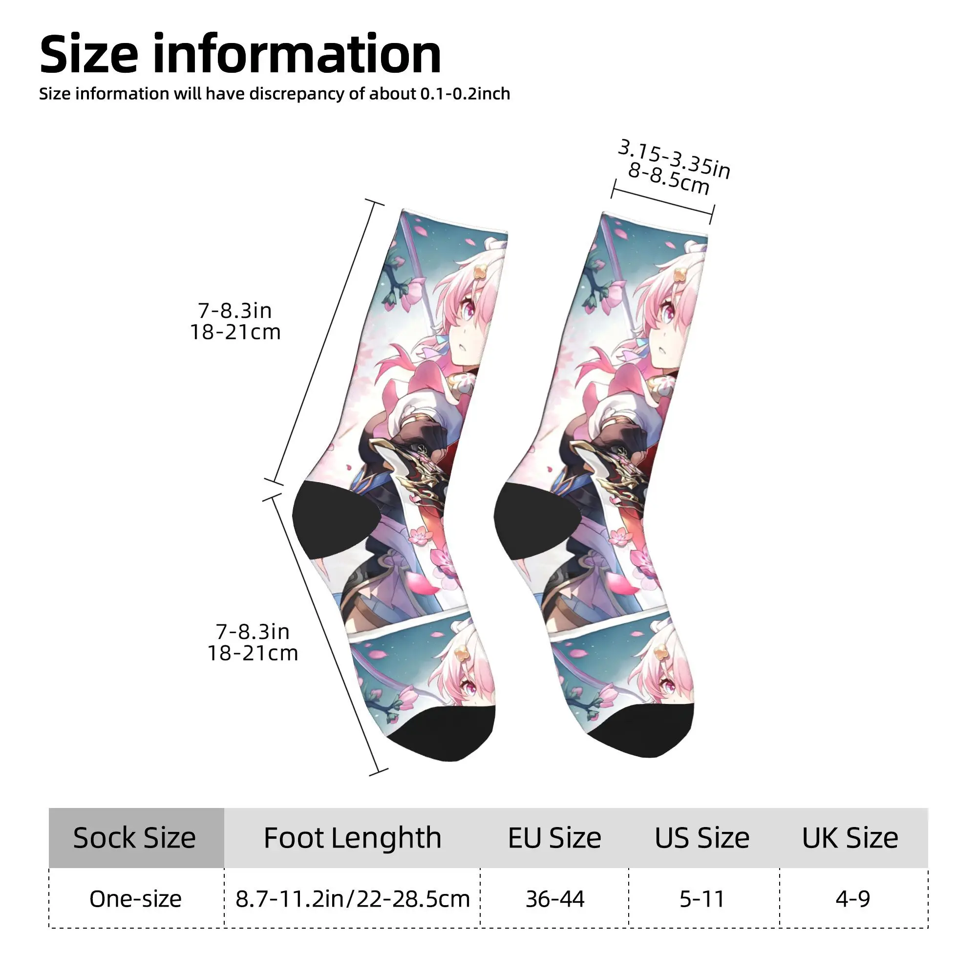 게임 스타즈 레일즈 양말 혼카이 재미있는 스타킹 남성용 편안한 러닝 스포츠 양말 겨울 맞춤형 항균 양말