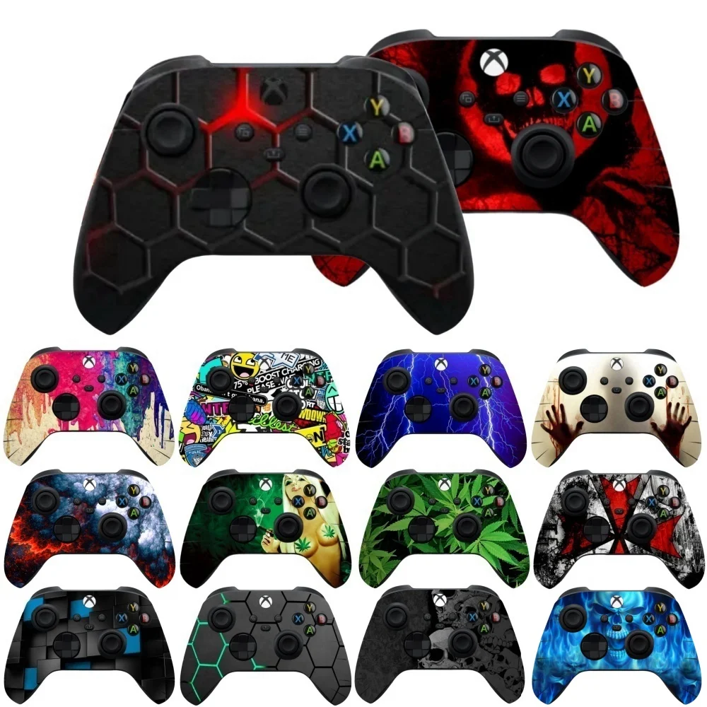 

Vinyl Decoration Decal Anti-slip Skin Sticker For Xbox Series X/S Gamepad Joystick Controller Accessories Protective Stickers