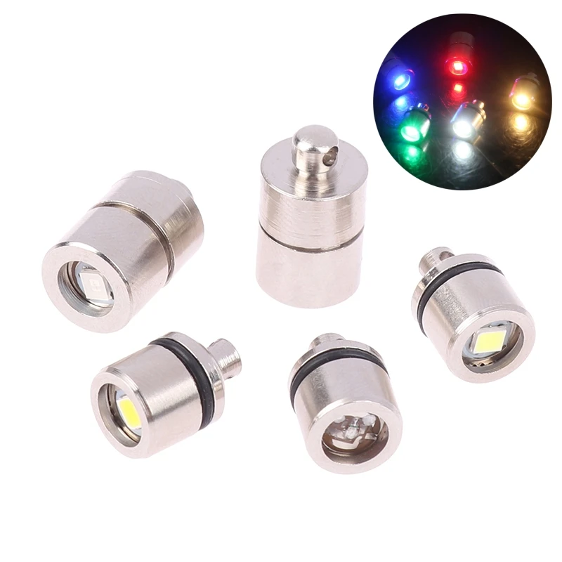 1pc Mini LED DIY kleine Glühbirne beleuchtet dekorative Knopf Licht Perle Mini elektronische Licht kleine farbige Licht Modell Licht