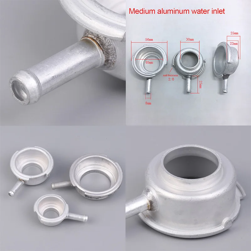 

1 шт. автомобильный радиатор, наполнитель бака для воды, сварная шея на алюминиевом впускном сиденье для воды