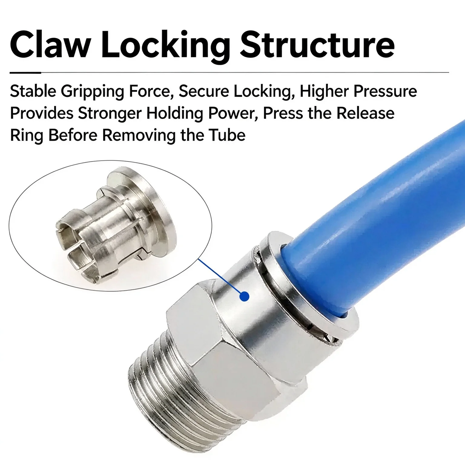 Pneumatic Quick Connector PC-G Thread All Copper Nickel Plated G1/8 G1/4 G3/8 G1/2 for PU Gas Pipe 6-12mm with Sealing Ring 8-G0