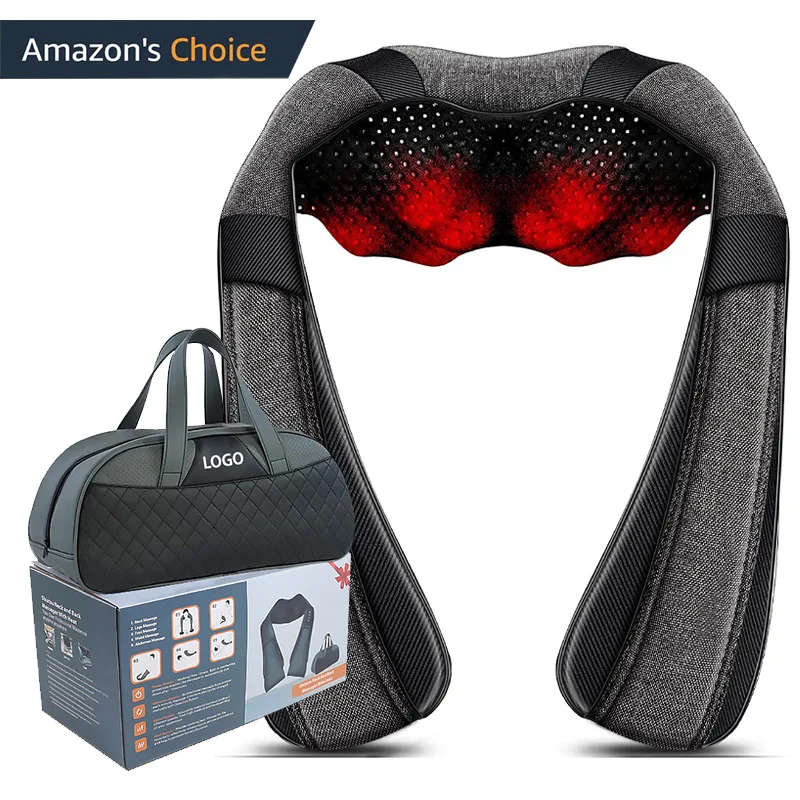 

Cross-border kneading massage shawl cervical massager