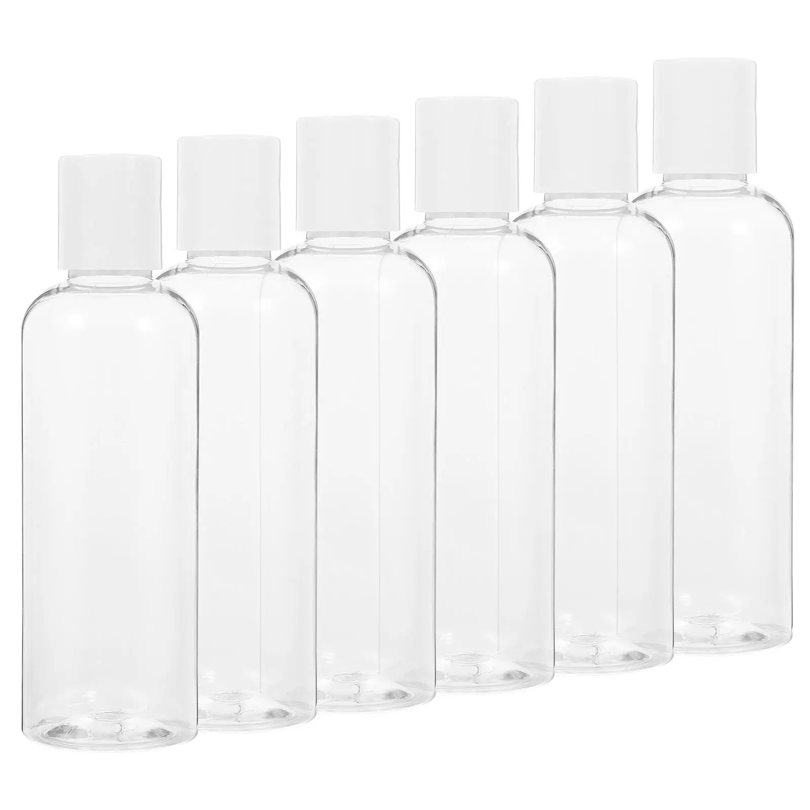 

6 Pcs Travel Liquid Bottles Bottled Lotion Size Containers Toiletries for Voyage Shampoo
