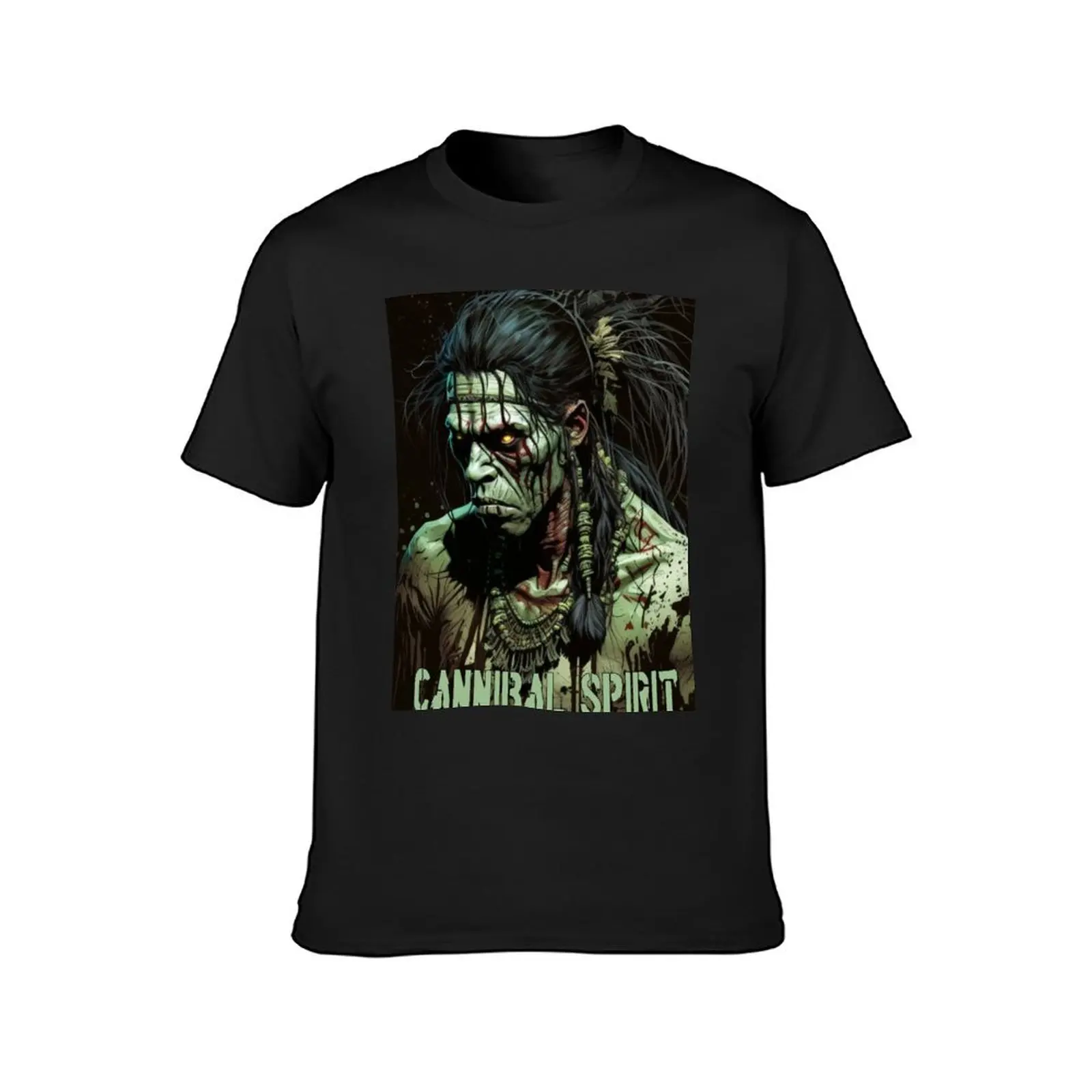 Cannibal Spirit (v5) T-Shirt summer clothes korean fashion mens champion t shirts