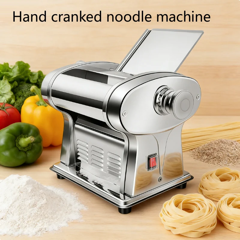 Manual Dough Laminator Homemade Pasta Making Machine Noodle Machine Household Cutter Ramen Mixer Rolling Stretching Press Food