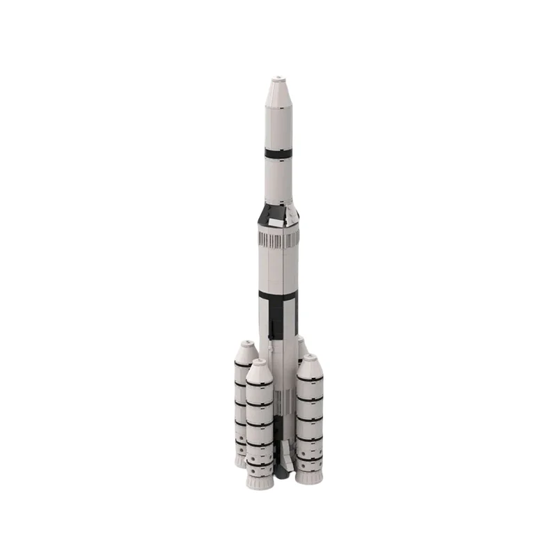 

598pcs MOC Saturn V D Space Model Building Blocks Construction Toy Christmas Gifts DIY Creative Idea Education Assemble Birthday