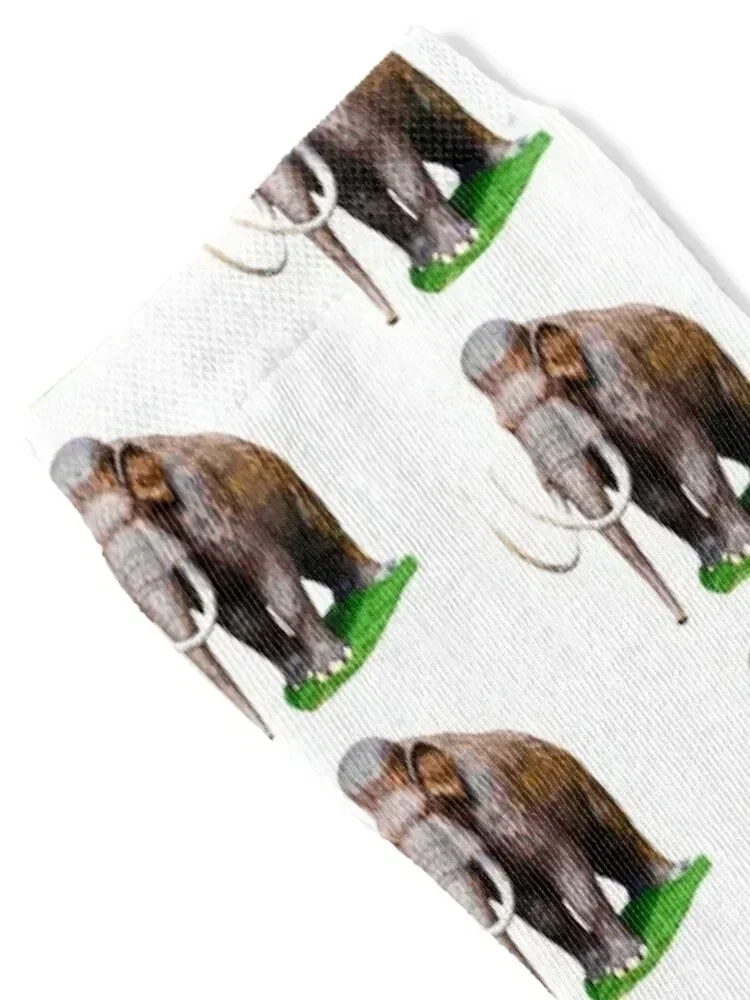 Mammouth Outstanding in his Field Socks golf soccer anti-slip funny gifts happy Socks For Men Women's