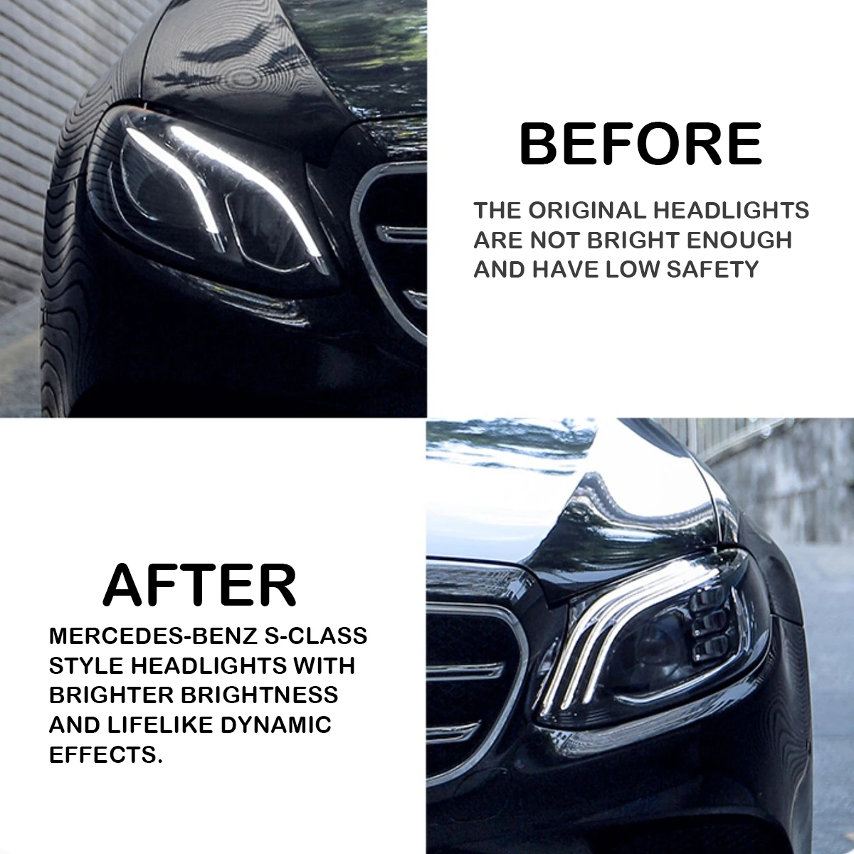 Car Lights LED Headlights Assembly For Benz W213 2016-2020 Mercedes E Class E200 E260 E300 E350 Upgrade S Class Head Lamps