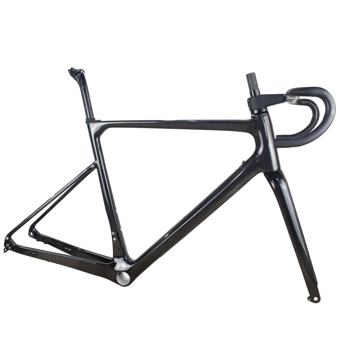 Super light Full Carbon gravel Bike Frame,All internal cable routing design Carbon bicycle Frame