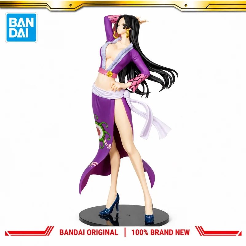 In Stock Bandai Original Banpresto One Piece Boa Hancock Action Figure Model Doll Brand New Boxed Anime Characters Toys Model