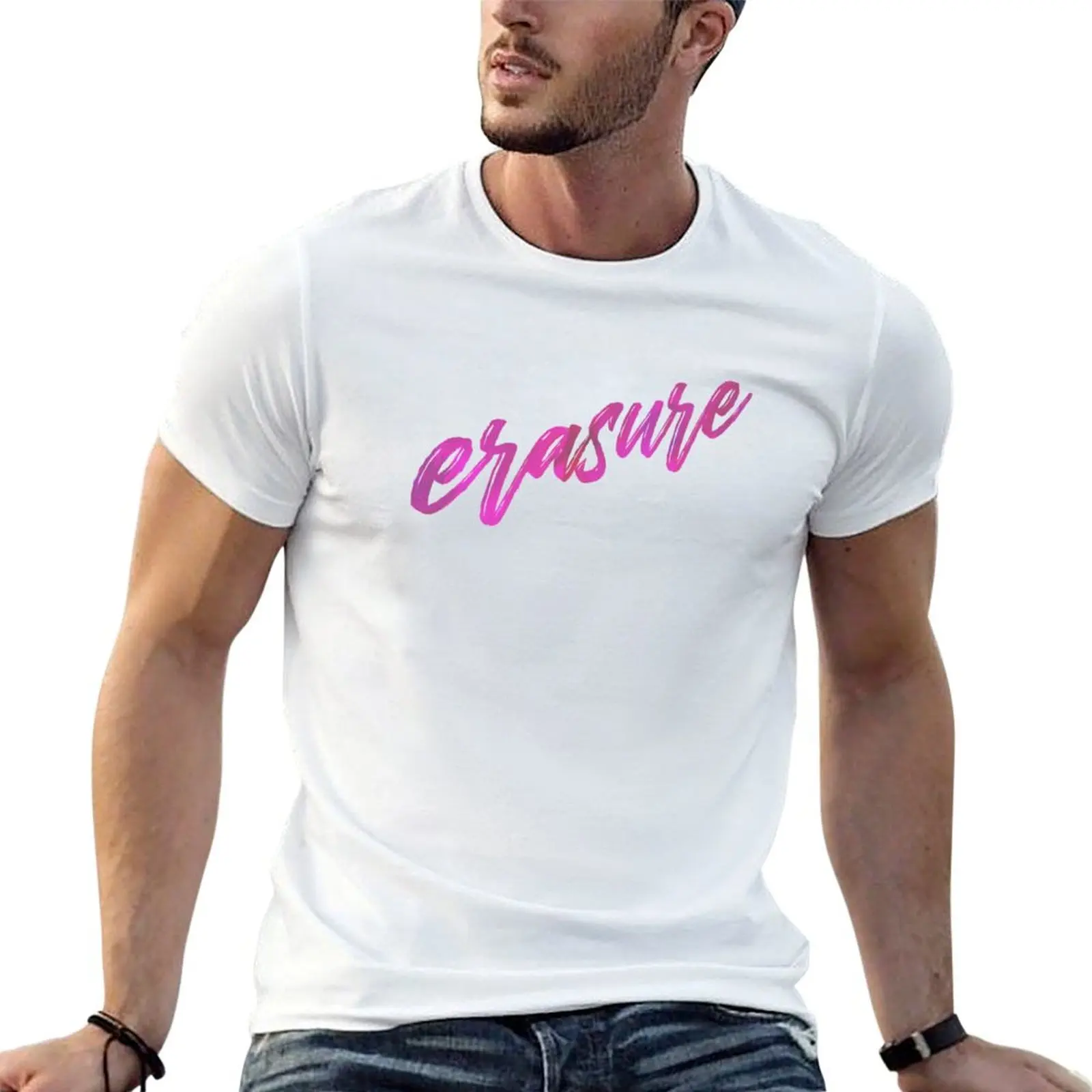 

Erasure T-Shirt t shirts designer t shirt for man 100 percent cotton T-Shirt