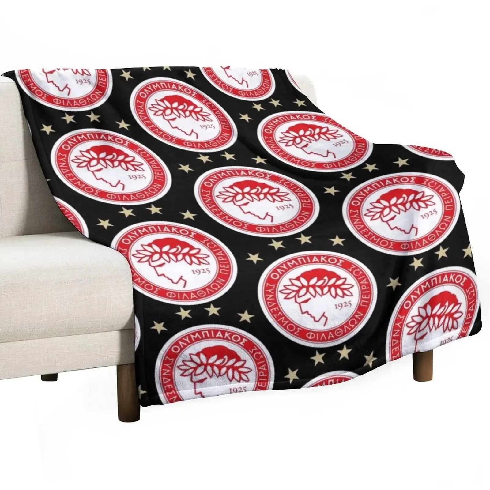 Olympiakos - Olympiacos - Ολυμπιακ?? ΣΦΠ Throw Blanket Beach Plaid on the sofa Warm Blankets