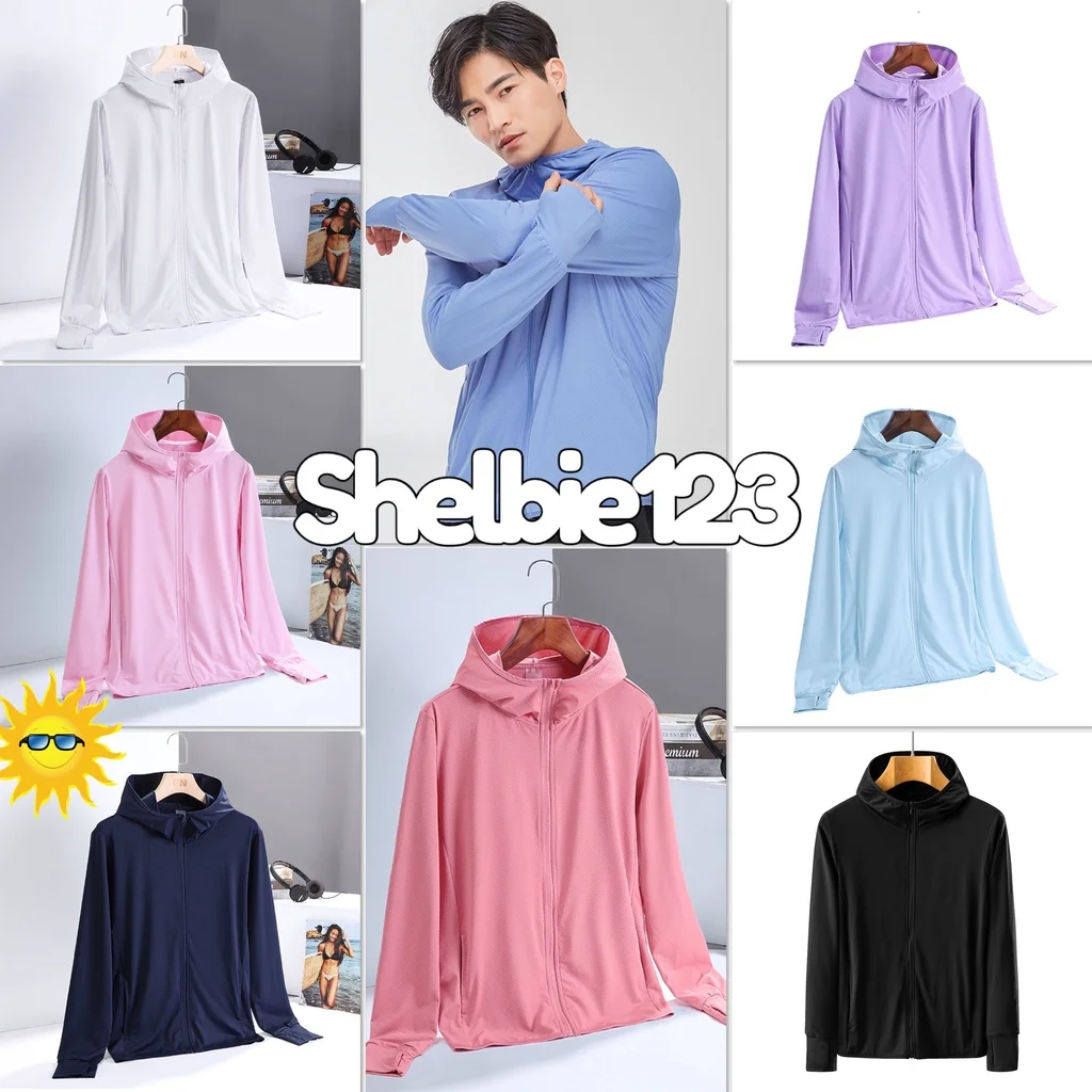 Long-Sleeved Sunscreen Clothing For Men And Women, Quick-Drying, Breathable, Anti-Ultraviolet Knitted Skin Clothing For Women